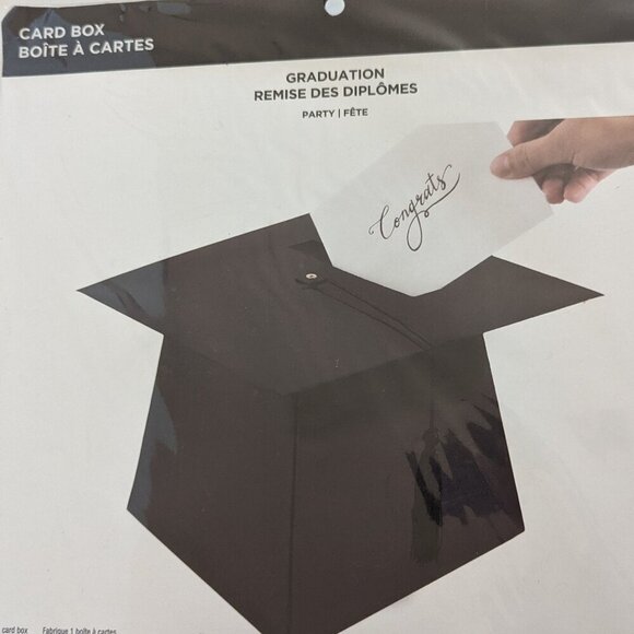 NWT Graduation Hat Card Box Gifts College High School Summer Party Decor Michael - Picture 1 of 5